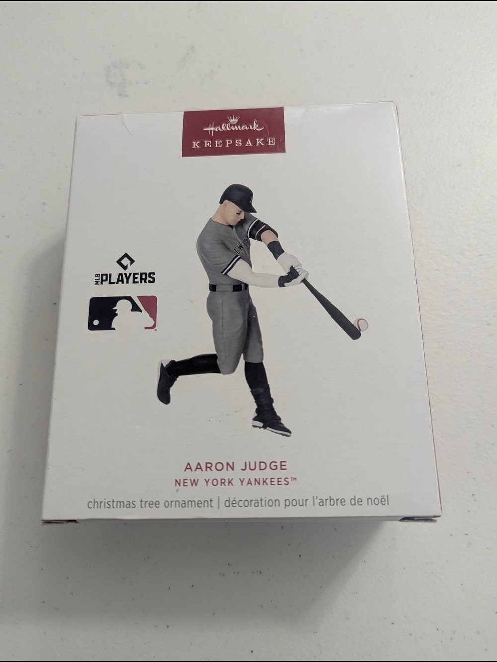 Hallmark Keepsake Aaron Judge New York Yankees Ornament - Gray & Black